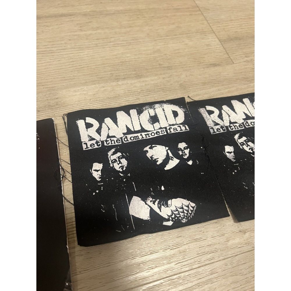 Rancid Let the Dominoes Fall 2009‎ Official Tour Promo Patches Patch 3 Pack - Picture 4 of 8
